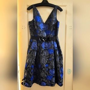 Rickie Freeman for Teri Jon Iridescent Floral Women's Formal Dress Size 6
